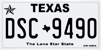 TX license plate DSC9490