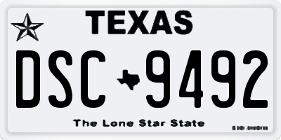 TX license plate DSC9492