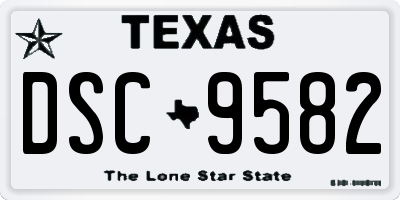 TX license plate DSC9582