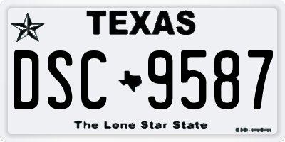 TX license plate DSC9587