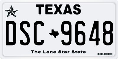TX license plate DSC9648