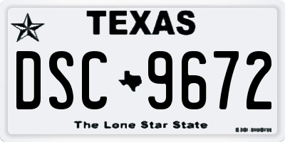 TX license plate DSC9672