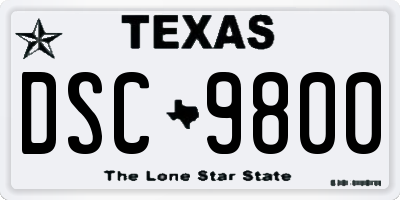 TX license plate DSC9800
