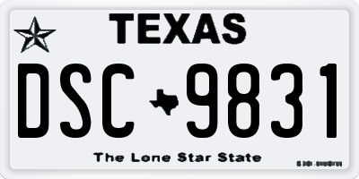 TX license plate DSC9831