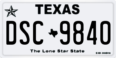 TX license plate DSC9840