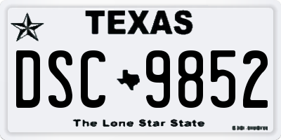 TX license plate DSC9852
