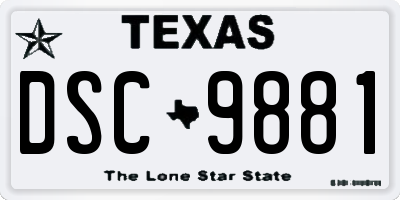 TX license plate DSC9881