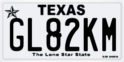 TX license plate GL82KM