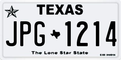 TX license plate JPG1214