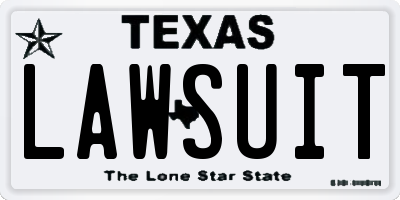 TX license plate LAWSUIT