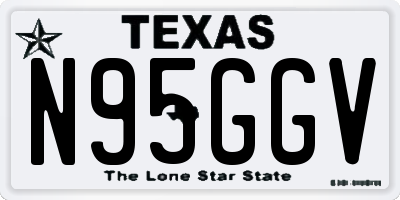 TX license plate N95GGV