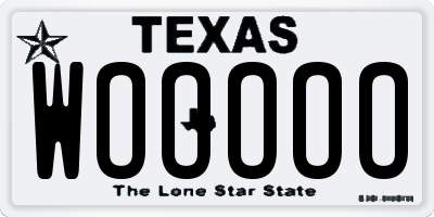 TX license plate WOOOOO