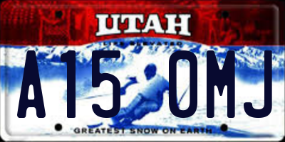 UT license plate A150MJ