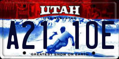 UT license plate A211OE