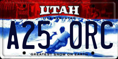 UT license plate A250RC