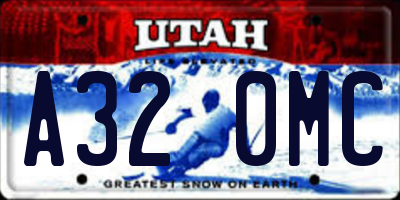 UT license plate A320MC