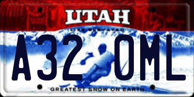 UT license plate A320ML