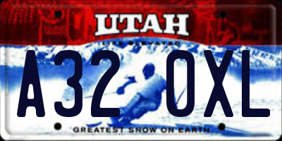UT license plate A320XL