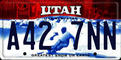 UT license plate A427NN