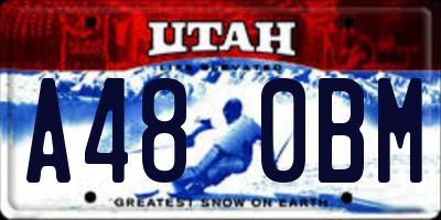 UT license plate A480BM