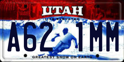 UT license plate A621MM