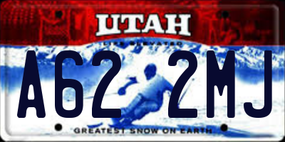 UT license plate A622MJ
