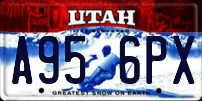 UT license plate A956PX