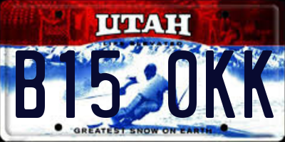 UT license plate B150KK
