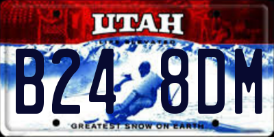 UT license plate B248DM