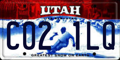 UT license plate C021LQ