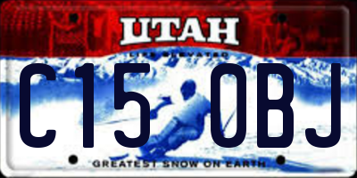 UT license plate C150BJ