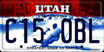 UT license plate C150BL