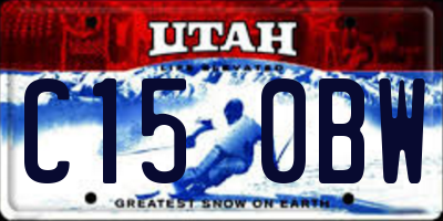 UT license plate C150BW