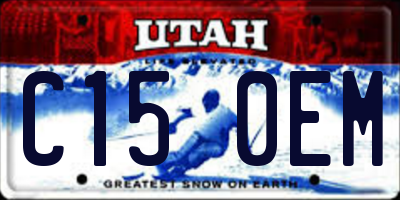 UT license plate C150EM