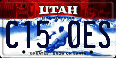 UT license plate C150ES