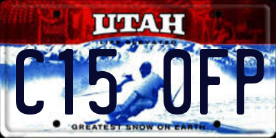 UT license plate C150FP