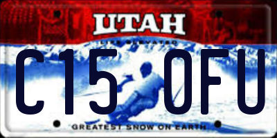 UT license plate C150FU