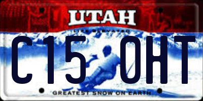 UT license plate C150HT