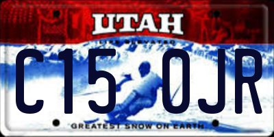 UT license plate C150JR