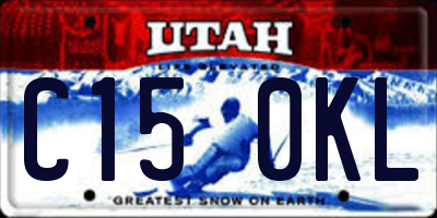 UT license plate C150KL