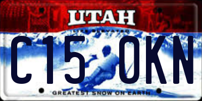 UT license plate C150KN