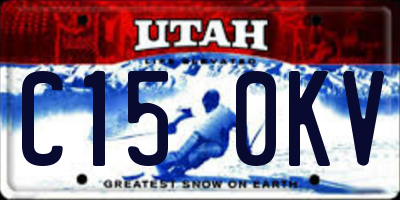 UT license plate C150KV