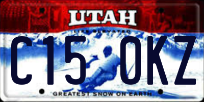 UT license plate C150KZ