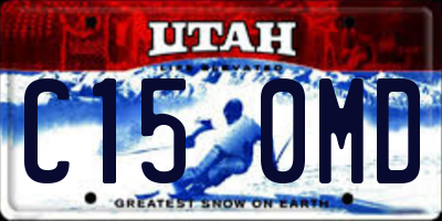 UT license plate C150MD