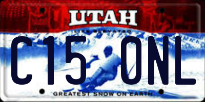 UT license plate C150NL
