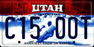 UT license plate C150OT