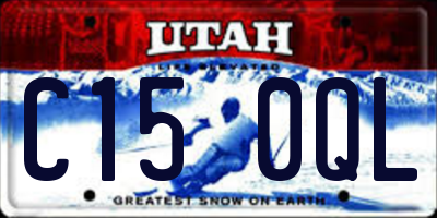 UT license plate C150QL