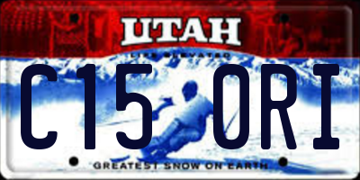 UT license plate C150RI