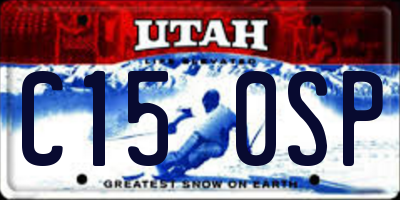 UT license plate C150SP