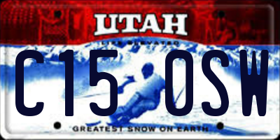 UT license plate C150SW